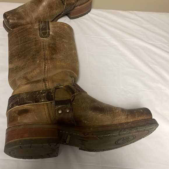 Boots - strong leather for riding or work! Size 9 - Picture 3 of 9